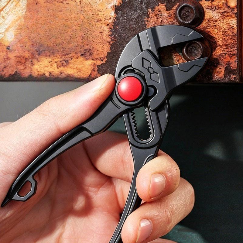 Universal Adjustable Portable Mini Water Pump Pliers New Thickened High Carbon Steel 4 Inch Small Multifunctional Plumbing Plier