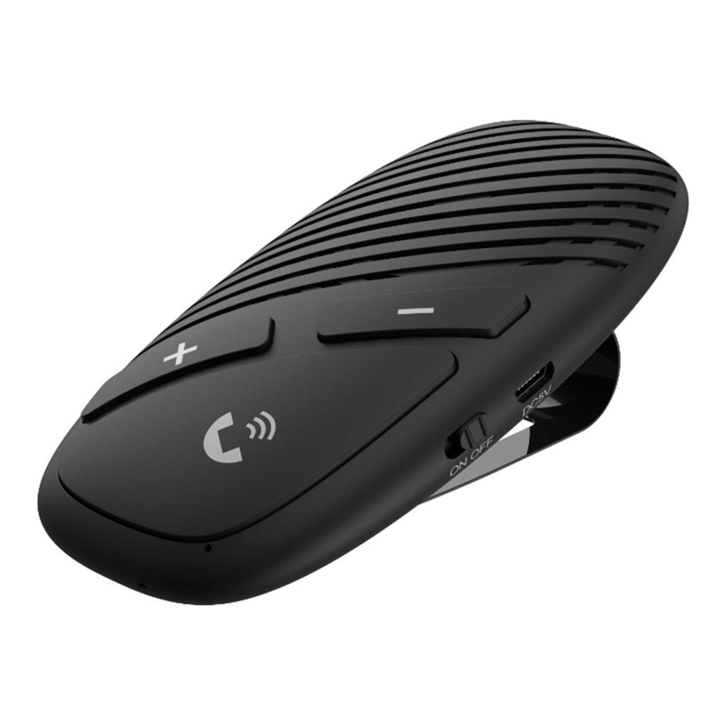 5.0 Sun Shield Car Bluetooth Hands Free Phone Speakerphone Support Four Languages Accessory