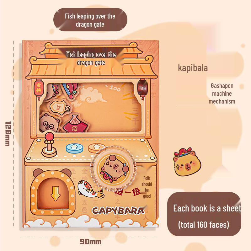 Chiikawa Klomaskin Spiralblock & Färgplanerare