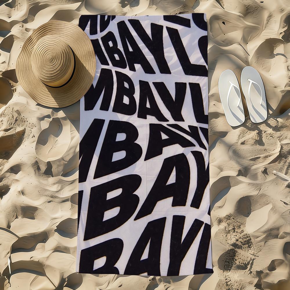 B-BimbaES Fashion Towel Beach Towel Oversized Quick Dry Towel Absorbent Soft Swim BeachTowels for Men Women