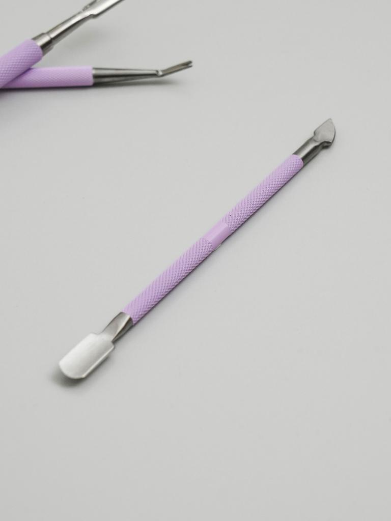 Dual-Ended Stainless Steel Nail Cuticle Pusher