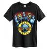 Amplified Unisex tričko Skeleton Drum Guns N Roses pro dospělé