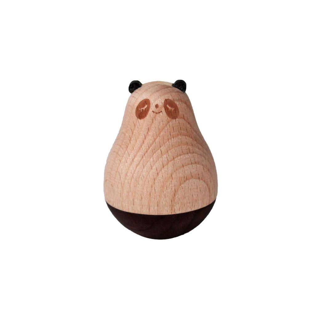 Wooden Figurine for Home Decor, Desk Ornament and Collectible Gift