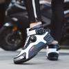 Men Women Motorcycle Boots Knight Outdoor Riding Anti-slip Autumn Winter Sneakers Shoes Bicycle Mountain Racing Road Speed