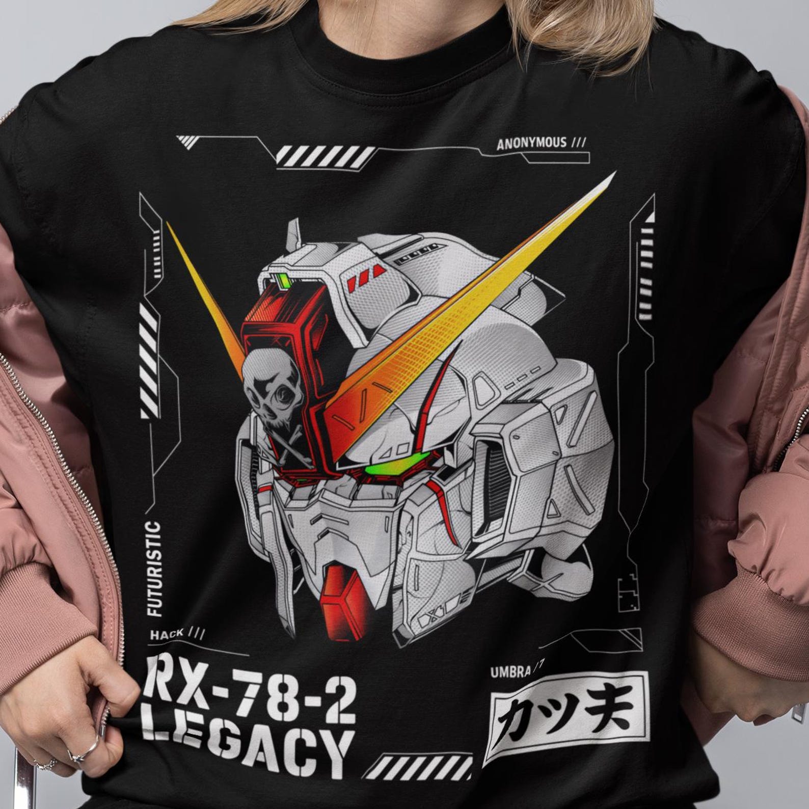Unisex, Gundam Shirt, 90s Anime Shirt, Vintage Shirt, Robot Anime Lovers Tee, Anime T-shirt, Japanese Manga Tshirt, Retro Gundam Anime Shirt L