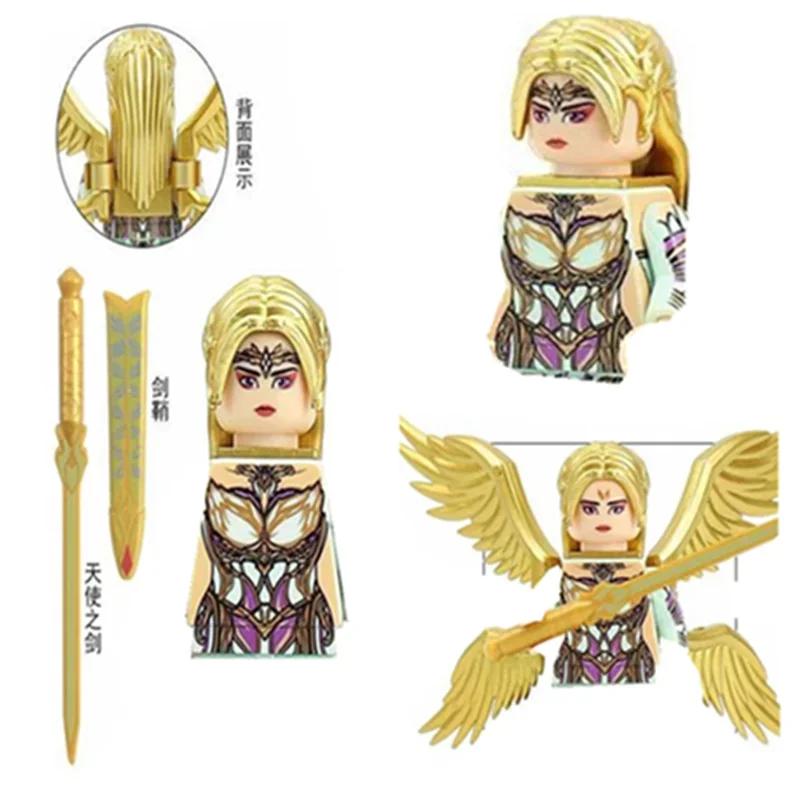 Anime Figure Mini Building Block Figurine, Sea God, Tang San Assassin Model, Children's Assembled Building Block Puzzle Toy Gift