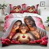 3pcs Jesus and Virgin Mary Duvet Cover Set 1 * Down Comforter + 2 * Pillowcases No Fill 3D Digital Print Religious Figures