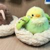 Мила імітація птаха плюшева іграшка лялька імітація папуги лялька настільна прикраса імітація птаха подарунок на день народження