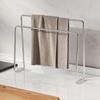 Vertical Dishcloth Drying Rack Save Space Dishrag Organizer Dish Rag Storage Rack  Countertop