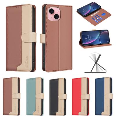 New RFID Blocking Magnetic Flip Leather Case For iPhone 14 Pro 14 Plus 14 Pro Max 13 13 Pro 13 Pro Max 12 12 Pro 12 Pro Max SE 4