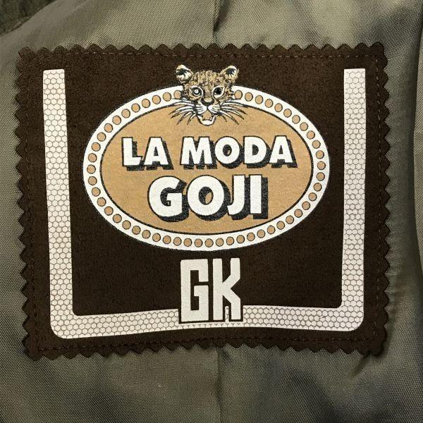 Made In Japan/GK ITARIYA Wrinkle-Processed Jacket/Women’s M/9/Khaki/Single 3 Snap Buttons, Fully Lined, 3 Pockets