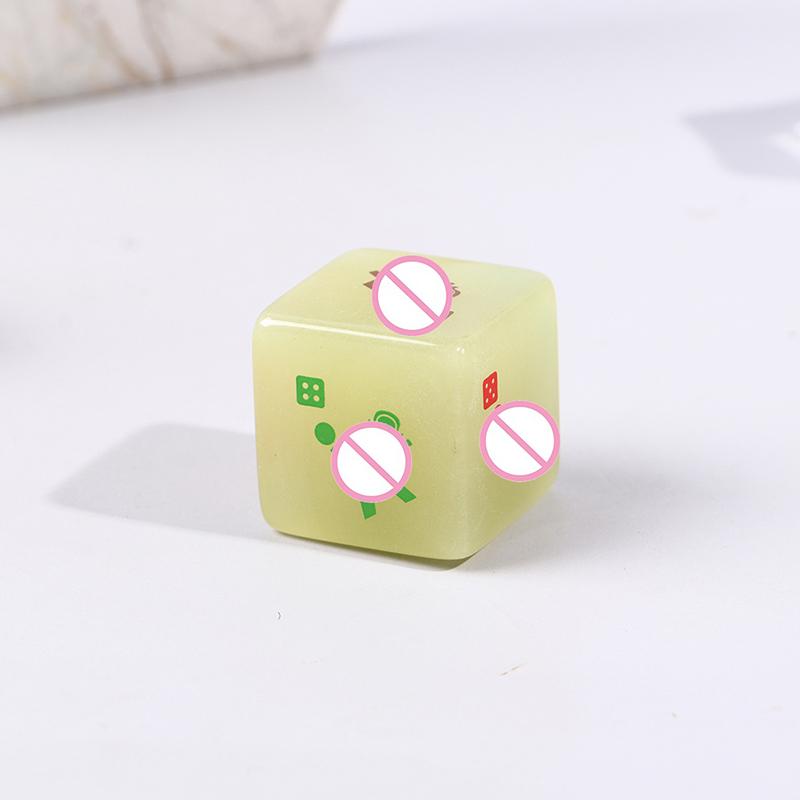 4 Sides Luminous Sex Dice Toys for Couples Adults Games Romance Love Hunour