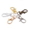 10 Stück/Los geteilter Schlüsselring drehbare Hummer-Karabiner-Verbindung für Tasche Gürtel Hundeleinen DIY Schmuckherstellung Zubehör