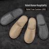 100 Pairs Individually Wrapped Disposable Hotel Slippers