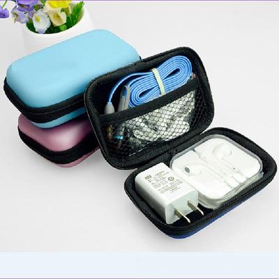 T3038 Multi-functional Cable & Earphone Storage Bag with Coin Zipper