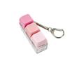 Sleutelhanger voor stressverlichting: Decompressie Kubus met Vier Knoppen & Toetsenbord Hanger