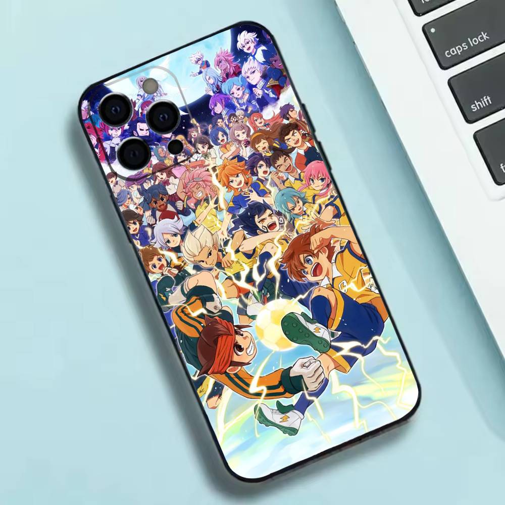 I-Inazuma Anime  Eleven Poster  Phone Case Silicone Soft For IPhone 17 16 15 14 13 12 11 X XR Plus Pro Max Plus