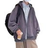 Autumn and Winter Oversize Thickened Fleece Sweater Jacket Men's Trendy Brand Ins Hong Kong Style Loose Hooded Cardigan Heavy