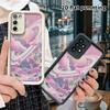 Phone Case: 2D Flat Samsung Galaxy A34 A35 M05 M06 S20 S22 S21 FE Plus 5G Protective Case, Dreamy Alien Planet, Perfect Christmas and Halloween Gift