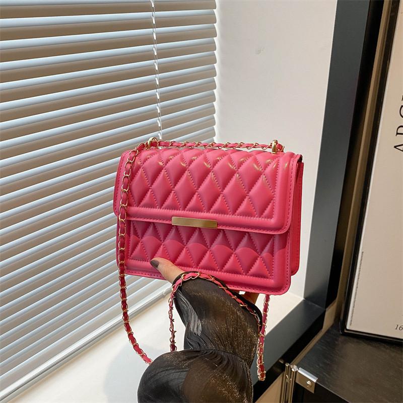 Fashionable Minimalist One Shoulder Bag Chic Retro Small Square Crossbody Purse For Everyday Use