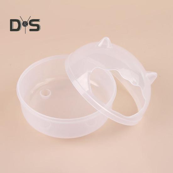 Hamster Bathroom Transparent Hamster Bathtub Hamster Sand Bath Container Small Animals Sandbox Dust Bathtub Hamster Bed for Cage Accessories