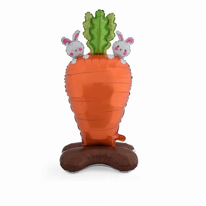 

Needoh Large Easter Standing Balloon For Happy Easter Day Party Decorations 150Cm Bunny Easter Egg Balloons Kids Party Favors