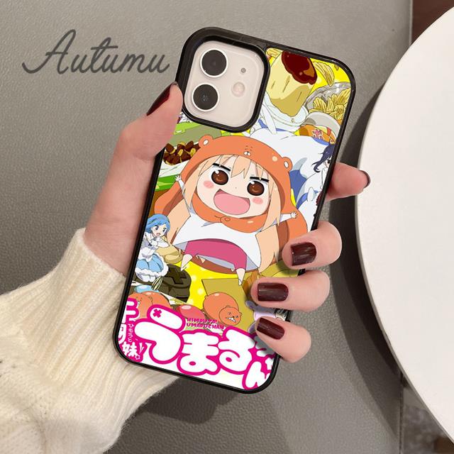 Niedliche Umaru chan Handyhülle für iPhone 11 12 13 14 Pro Max mini X XR XS SE 2020 5 6S 7 8 Plus Samsung Galaxy S21 S22 Hülle