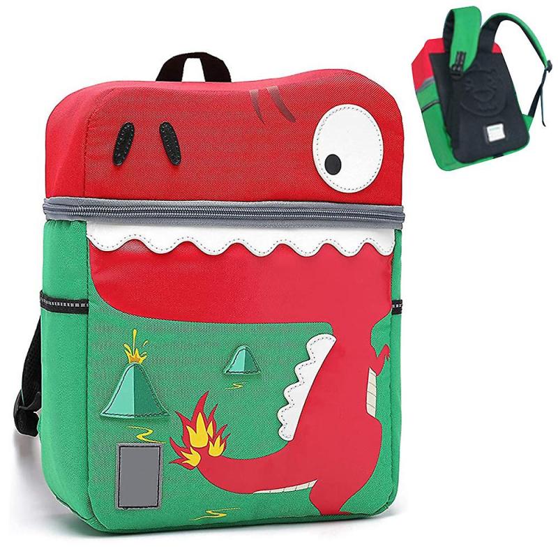 Toddler Backpack With Leash And Chest Strap For Boys Girls, Cute 3D Kindergarten School Bookbag For Kid-Style 2