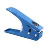 Perforatrice pour trou de médiator de guitare Taille réglable Multifonctionnelle Portable Coupe-médiator de guitare Fabricant Bleu
