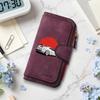 Stylish Car Pattern Long Wallet Casual Portable Card Holder Fashion Daily Use Purse