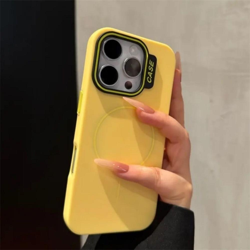 

Cool Candy Armor Magnetic Case For iPhone 16 15 14 13 12 11 Pro Max Plus Glossy Matte Wireless Charge For Magsafe Cover iPhone 15 Pro