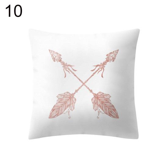 Talos Geometric Pattern Heart Throw Pillow Case Cushion Cover Sofa Bed Car Cafe Decor