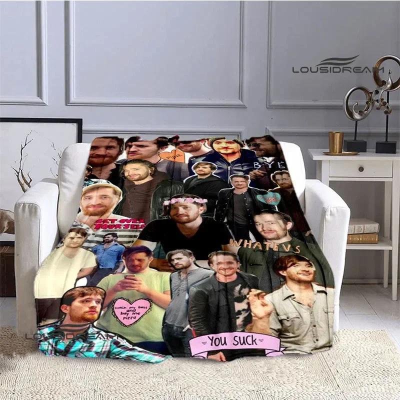 Rock Band Imagine Dragons Printed blanket flannel warm blankets bed linings Soft and comfortable blanket birthday gift