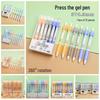 360° Rotation Answer Pen - 0.5mm Water-based, Press-type for Students & Office Writing