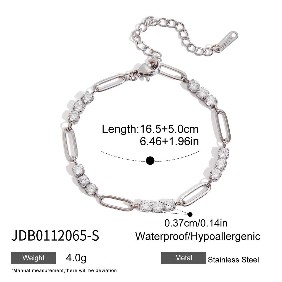 JYL TS Bracelet  Shine Female Style Elevates Grace & Attraction JDB0112065-S cal поли зеленый