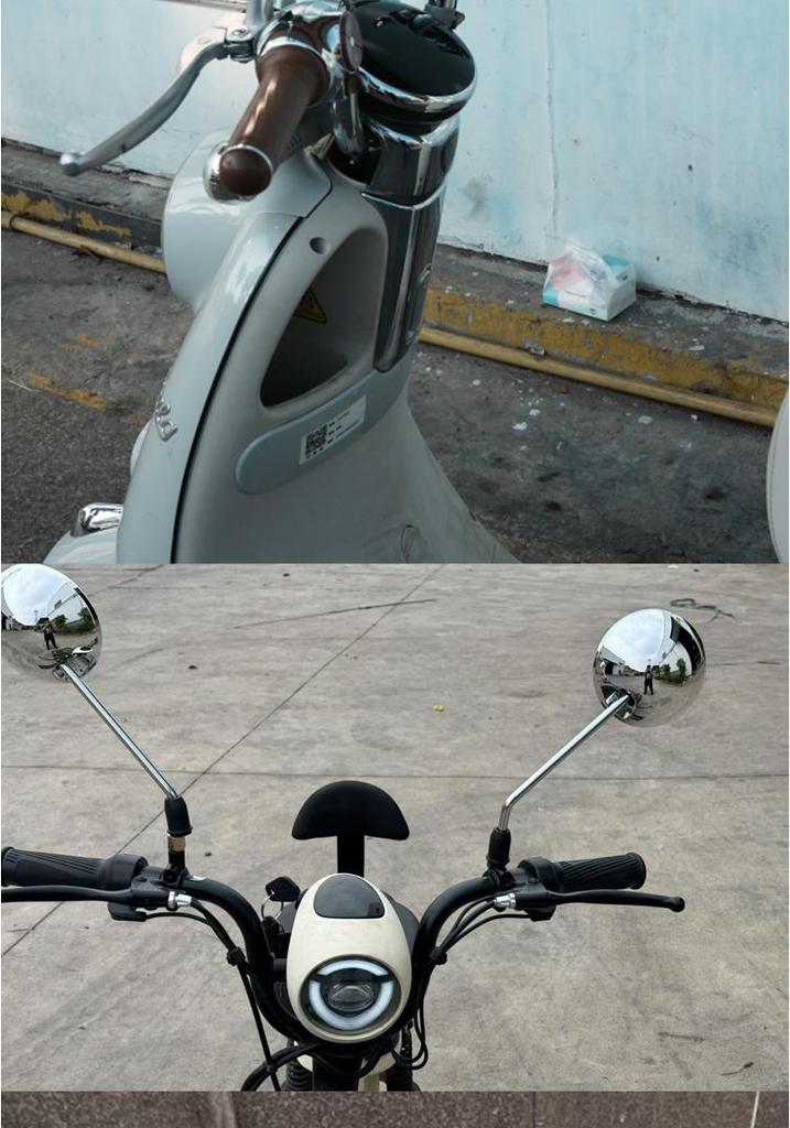 Universal Small Knife Cubie Rearview Mirror for Electric Vehicles - Reversing and Modification Accessory