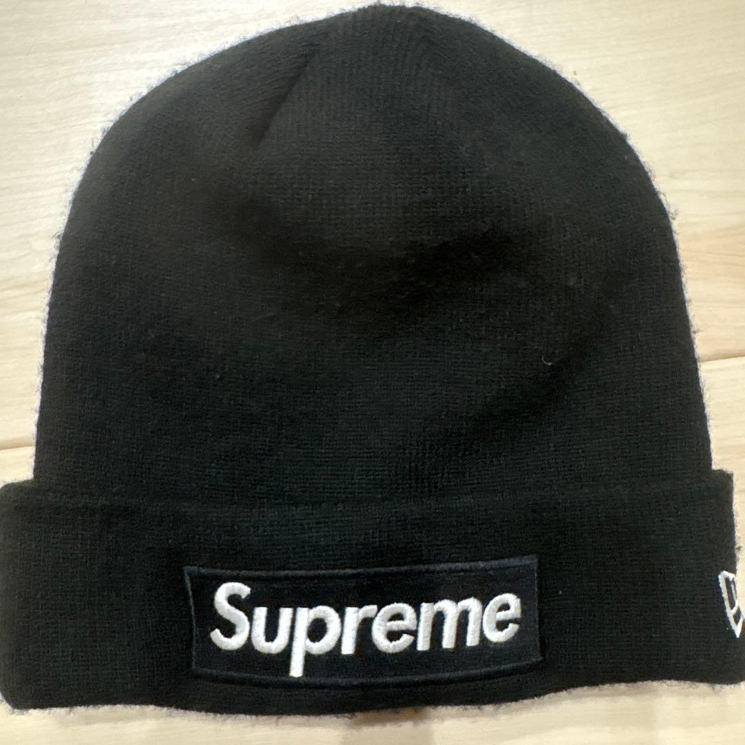 Used Supreme New Era beanie