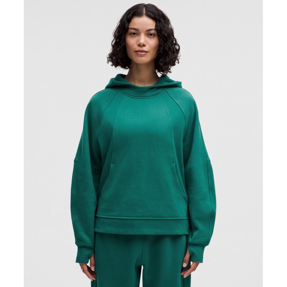 

Lululemon Scuba Oversized Side Slit Hoodie Teal Lagoon XS/S