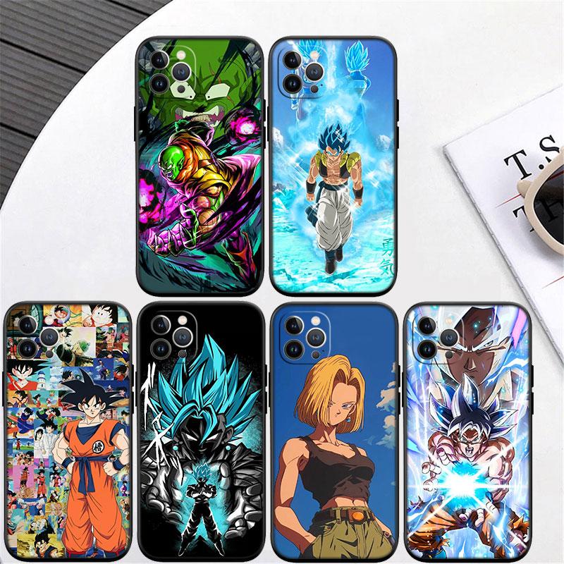 Anime Dragon Ball Goku Phone Case for Samsung Galaxy Note 10 20 S23 S22 Ultra FE Plus M06 M15 M16 M35 M55