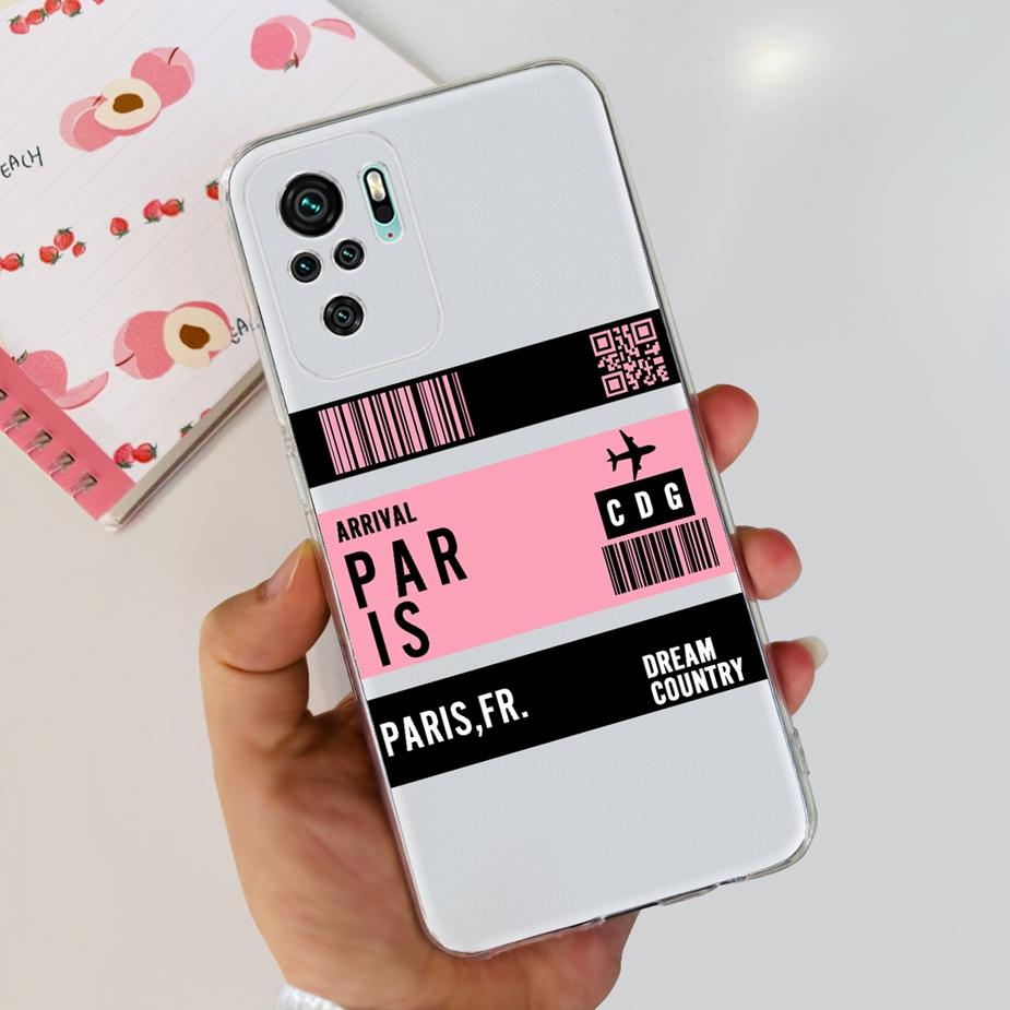 For Xiaomi Redmi Note 10 4G Case Redmi Note 10S Luxury Painted Cover Cases For Xiaomi Redmi Note 10 Pro Max Note10 S Soft Fundas