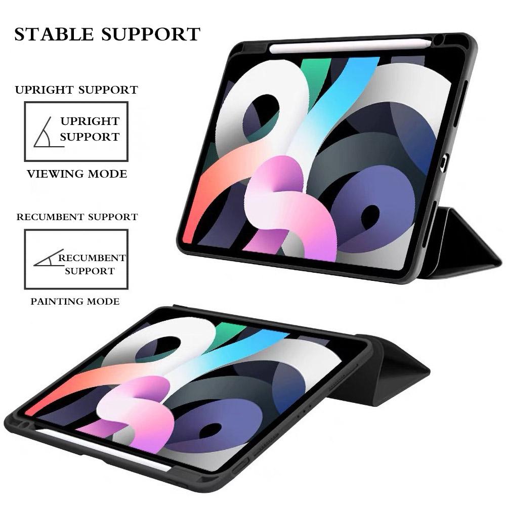 With Pencil Holder Case For iPad Pro 11 12.9 9.7 Cover iPad 10.5 10.2 Air 4 5 10.9 10th 11th 9th 8 7th Gen Mini 6 Capa