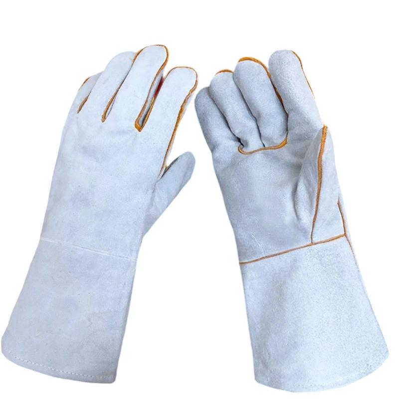

1pcs Welding Gloves Anti Scalding High Temperature Resistant Heat-insulating Splash Proof Stab Proof Welding Gloves for Welders