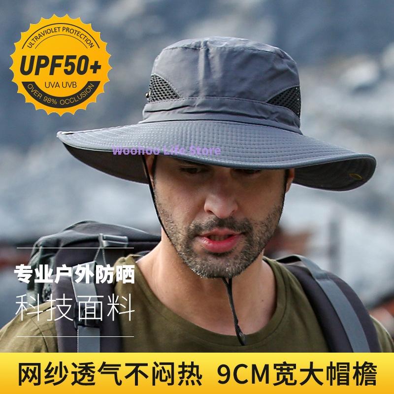 

Uv Protection Bucket Hat Breathable Fishing Sun Hat Lightweight Hiking Bucket Hat Summer Outdoor Upf Sun Hat темно-сірий