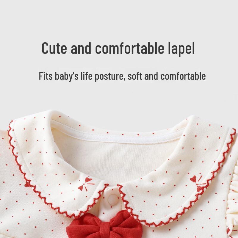 Youqi Dziecięcy Dziewczęcy Dwuczęściowy Zestaw Ubrań Domowych z Długim Rękawem i Kokardą