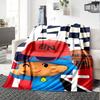 Pocoyo Blanket Durable Comfort Perfect for Seaside Livingroom Chair Four Seasons Universal Modern Style Perfect Gift for Relatives and Friends