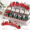 1pc-Merry Christmas Train Decorations Home Christmas Decorations New Year Decorations Christmas Cake Decorations