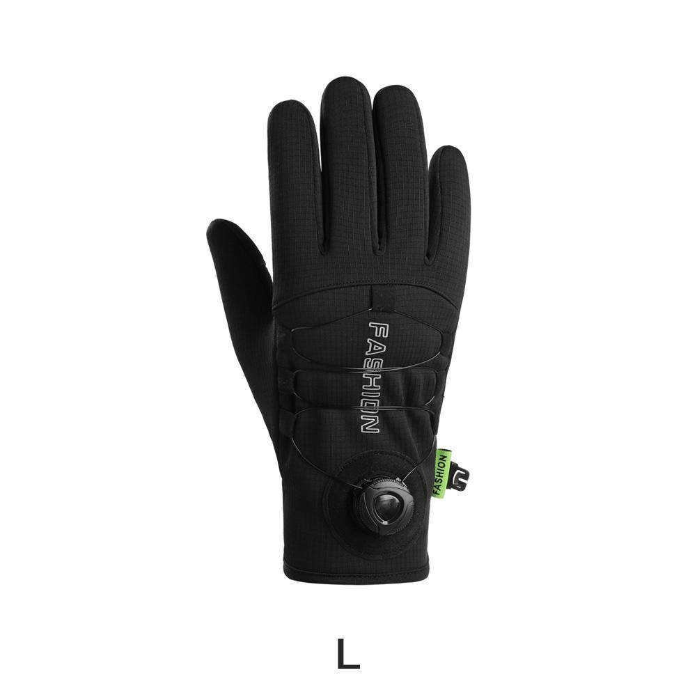 

1 Pair Winter Touch Screen Motorcycle Gloves Windproof Sports Riding for Cycling Outdoor Cold Weather Protection Gloves Size L
