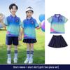 Set Uniforme Primaverile/Autunnale Scuola Primaria & Scuola dell'Infanzia - Outfit Sportivo a 3 Pezzi a Maniche Corte per la Prima Elementare