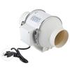 High Efficiency Inline Duct Fan Air Extractor Bathroom Kitchen Ventilation System