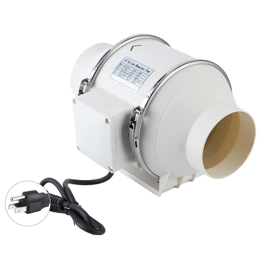 High Efficiency Inline Duct Fan Air Extractor Bathroom Kitchen Ventilation System